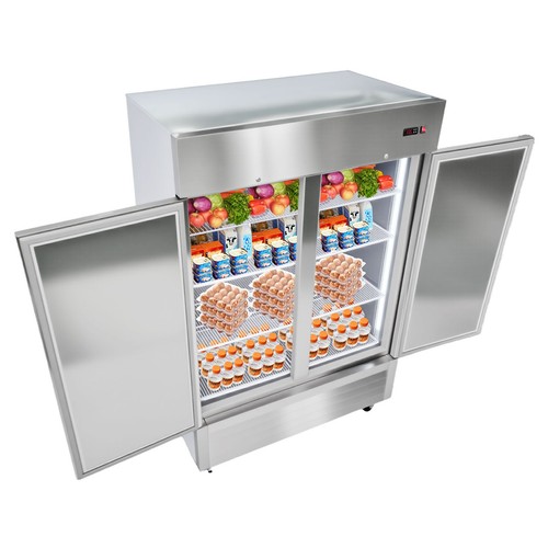 Stainless dual door - stainless, dual-door